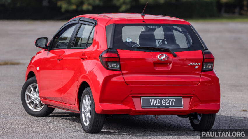 2023 Perodua Axia 1.0 AV 与 1.0 X 新车完整对比实拍 210221