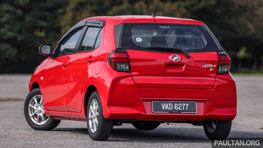 2023 Perodua Axia 1.0 AV 与 1.0 X 新车完整对比实拍 210222