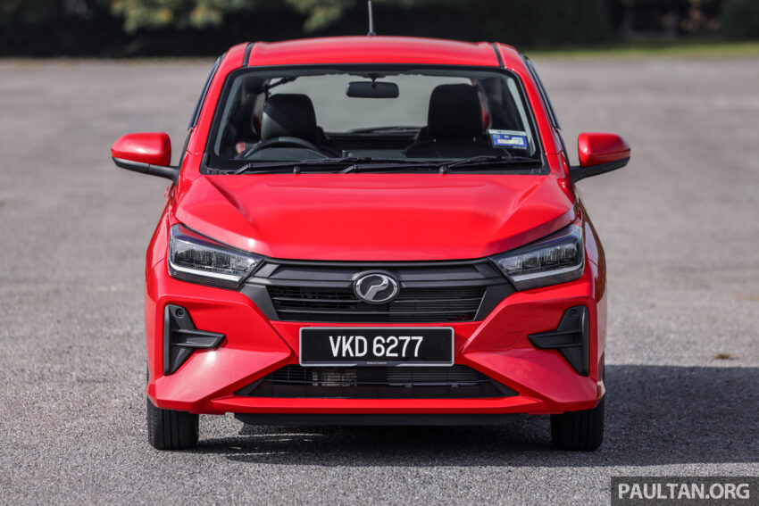 2023 Perodua Axia 1.0 AV 与 1.0 X 新车完整对比实拍 210223