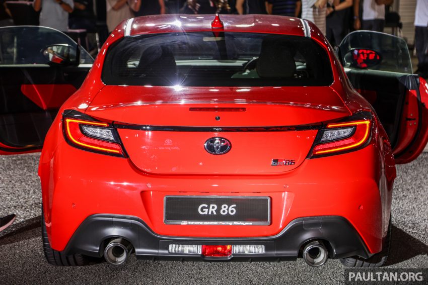 大改款 Toyota GR 86 登陆大马, 可选手排或自排, 29.5万起 209440