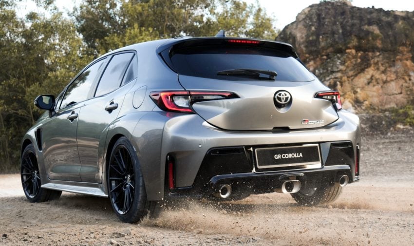 四门掀背钢炮 Toyota GR Corolla 来马, 1.6三缸涡轮引擎+6MT手排变速箱+AWD四驱, 5.5秒破百, 正式价格35.5万 209289