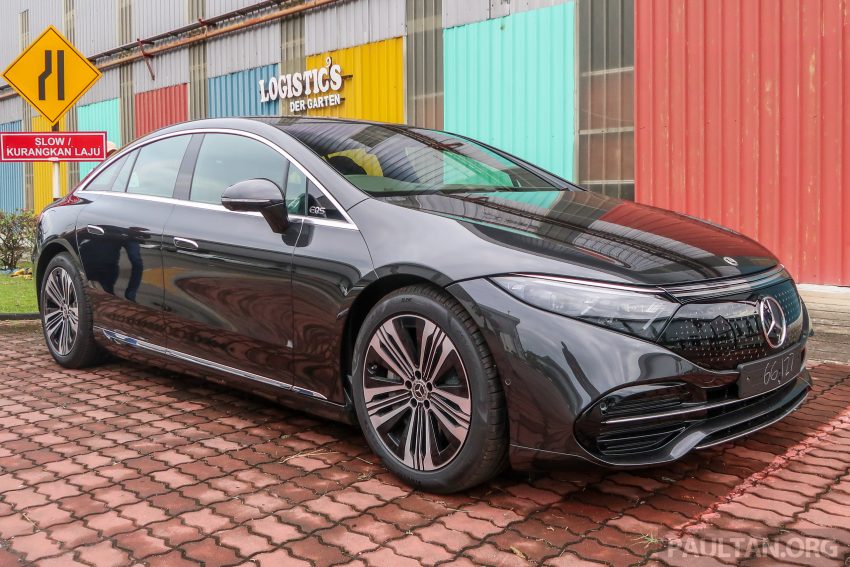 Mercedes-Benz EQS500 4Matic EV纯电旗舰四门房车本地上市, 于彭亨州本地组装, 价格比进口版更便宜, 要价65万 208956