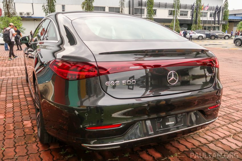 Mercedes-Benz EQS500 4Matic EV纯电旗舰四门房车本地上市, 于彭亨州本地组装, 价格比进口版更便宜, 要价65万 208965