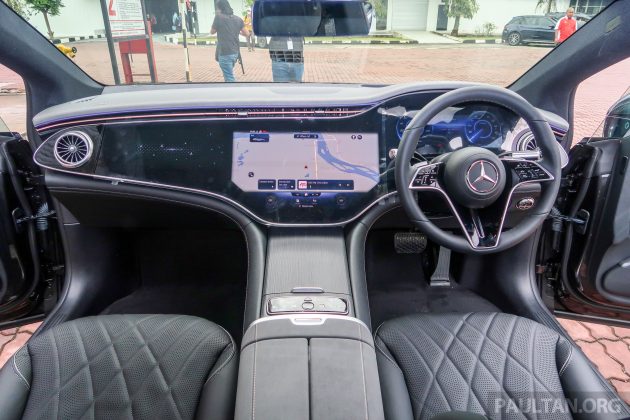 Mercedes-Benz EQS500 4Matic EV纯电旗舰四门房车本地上市, 于彭亨州本地组装, 价格比进口版更便宜, 要价65万