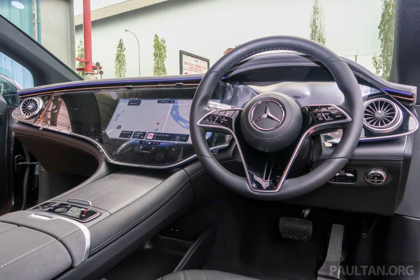 Mercedes-Benz EQS500 4Matic EV纯电旗舰四门房车本地上市, 于彭亨州本地组装, 价格比进口版更便宜, 要价65万 208974