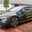 Mercedes-Benz EQS500 4Matic EV纯电旗舰四门房车本地上市, 于彭亨州本地组装, 价格比进口版更便宜, 要价65万