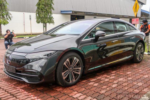 Mercedes-Benz EQS500 4Matic EV纯电旗舰四门房车本地上市, 于彭亨州本地组装, 价格比进口版更便宜, 要价65万