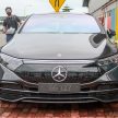 Mercedes-Benz EQS500 4Matic EV纯电旗舰四门房车本地上市, 于彭亨州本地组装, 价格比进口版更便宜, 要价65万