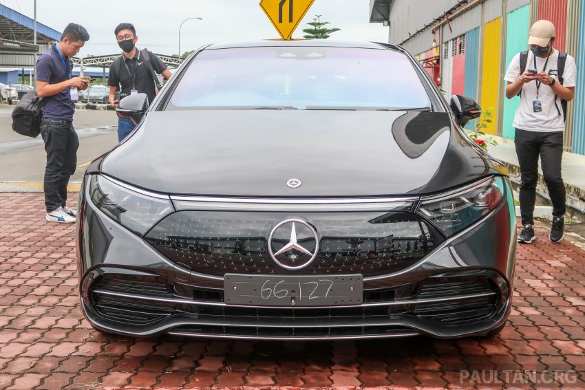Mercedes-Benz EQS500 4Matic EV纯电旗舰四门房车本地上市, 于彭亨州本地组装, 价格比进口版更便宜, 要价65万 208960