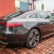 Mercedes-Benz EQS500 4Matic EV纯电旗舰四门房车本地上市, 于彭亨州本地组装, 价格比进口版更便宜, 要价65万