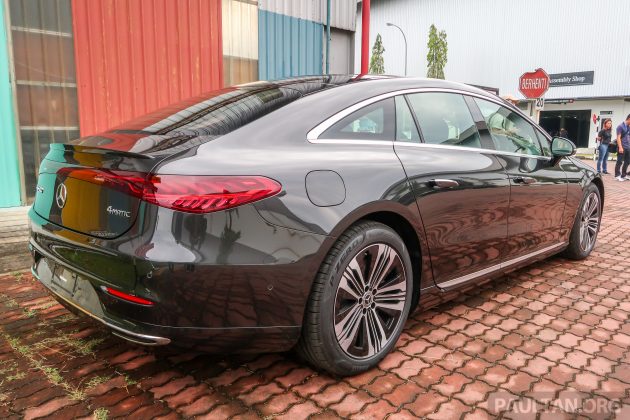Mercedes-Benz EQS500 4Matic EV纯电旗舰四门房车本地上市, 于彭亨州本地组装, 价格比进口版更便宜, 要价65万