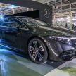 Mercedes-Benz EQS500 4Matic EV纯电旗舰四门房车本地上市, 于彭亨州本地组装, 价格比进口版更便宜, 要价65万