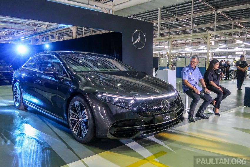 Mercedes-Benz EQS500 4Matic EV纯电旗舰四门房车本地上市, 于彭亨州本地组装, 价格比进口版更便宜, 要价65万 208953