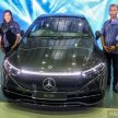 Mercedes-Benz EQS500 4Matic EV纯电旗舰四门房车本地上市, 于彭亨州本地组装, 价格比进口版更便宜, 要价65万