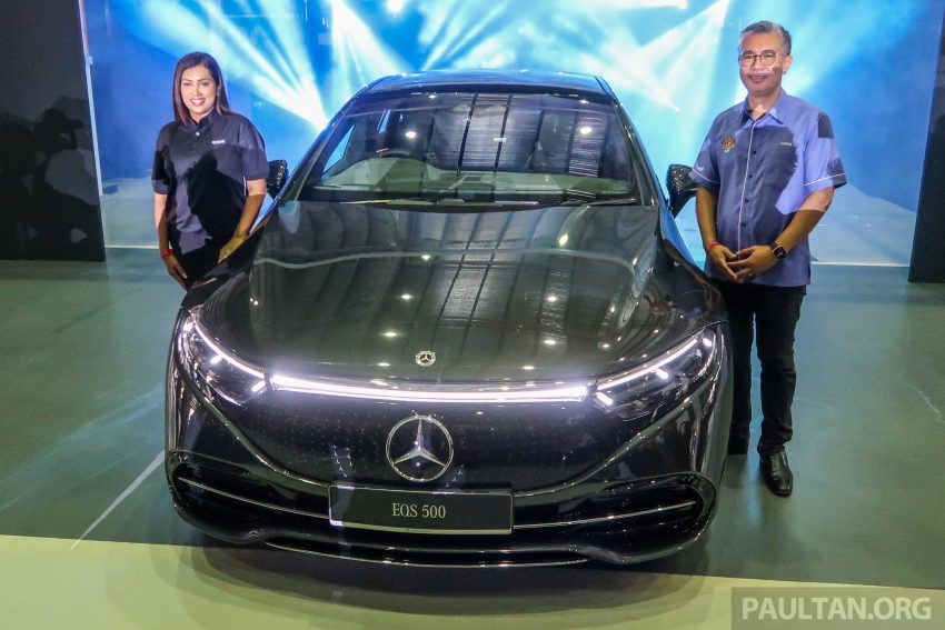 Mercedes-Benz EQS500 4Matic EV纯电旗舰四门房车本地上市, 于彭亨州本地组装, 价格比进口版更便宜, 要价65万 208954
