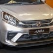 大改款 2023 Perodua Axia 面市！两代新旧车款实拍对比