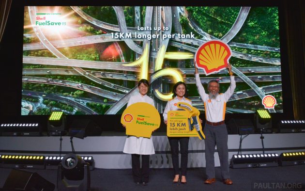 Shell Malaysia 推出全新 FuelSave 95, 可增加15公里行程