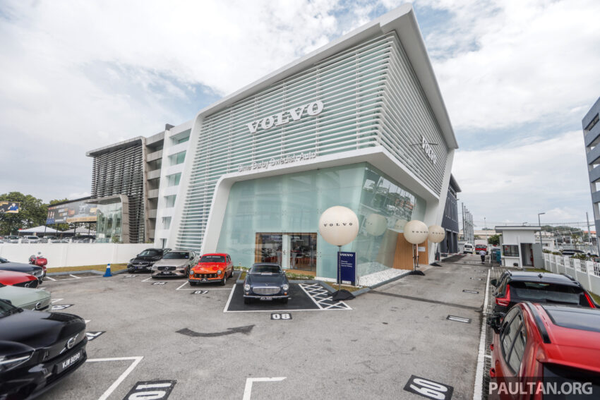 Volvo Setia Alam 3S中心开幕, 免费AC充电桩, 可修复车身 210312