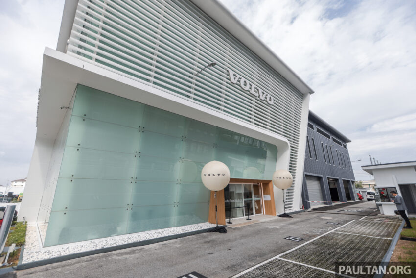 Volvo Setia Alam 3S中心开幕, 免费AC充电桩, 可修复车身 210322