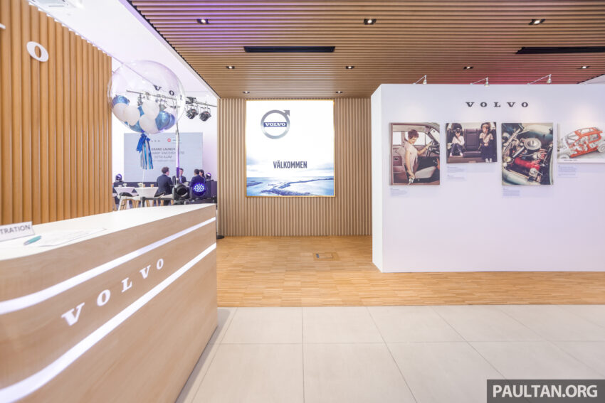 Volvo Setia Alam 3S中心开幕, 免费AC充电桩, 可修复车身 210324