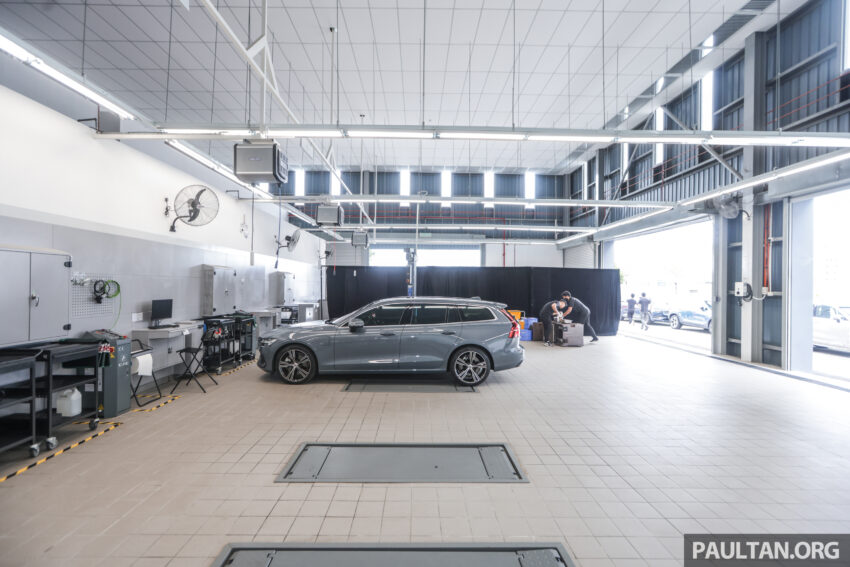 Volvo Setia Alam 3S中心开幕, 免费AC充电桩, 可修复车身 210330