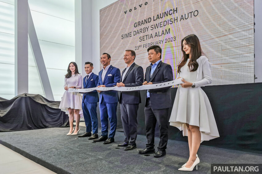 Volvo Setia Alam 3S中心开幕, 免费AC充电桩, 可修复车身 210335