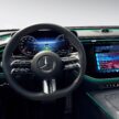 W214 Mercedes-Benz E-Class 内装照发布, 三大荧幕组成