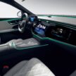 W214 Mercedes-Benz E-Class 内装照发布, 三大荧幕组成