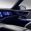 W214 Mercedes-Benz E-Class 内装照发布, 三大荧幕组成