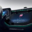 W214 Mercedes-Benz E-Class 内装照发布, 三大荧幕组成