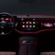 W214 Mercedes-Benz E-Class 内装照发布, 三大荧幕组成