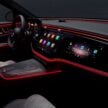 W214 Mercedes-Benz E-Class 内装照发布, 三大荧幕组成