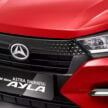 印尼全新 Daihatsu Ayla 规格与价格表公布, 比 Axia 逊色