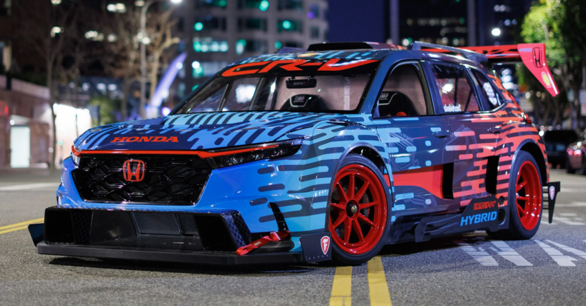 SUV也可以很热血！Honda CR-V Hybrid Racer 官图释出，搭载中后置V6双涡轮增压引擎，最大输出800匹马力 210680