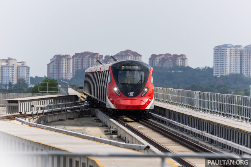 MRT Putrajaya 干线正式启用, 全长57.7公里共36停靠站 212786