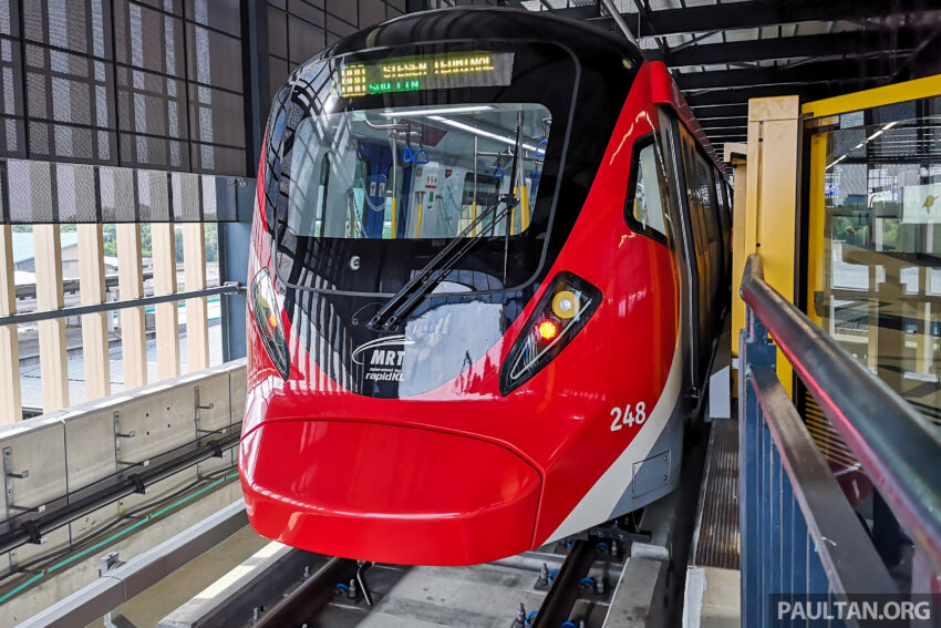 MRT Putrajaya 干线正式启用, 全长57.7公里共36停靠站 212788