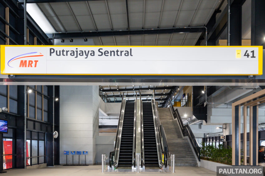 MRT Putrajaya 干线正式启用, 全长57.7公里共36停靠站 212789