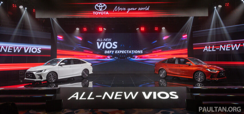 全新 2023 Toyota Vios 本地发布！两个等级，售RM90k起 213429