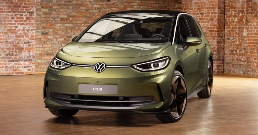 2023 Volkswagen ID.3 EV小改款首发, 续航可达546公里 210741