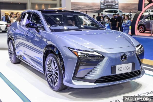 Lexus RZ EV 登陆泰国市场, 双等级从50万起, 续航470km
