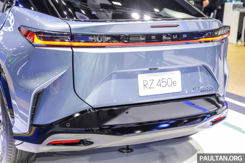 Lexus RZ EV 登陆泰国市场, 双等级从50万起, 续航470km 213935