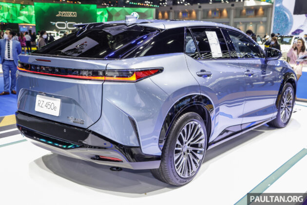 Lexus RZ EV 登陆泰国市场, 双等级从50万起, 续航470km