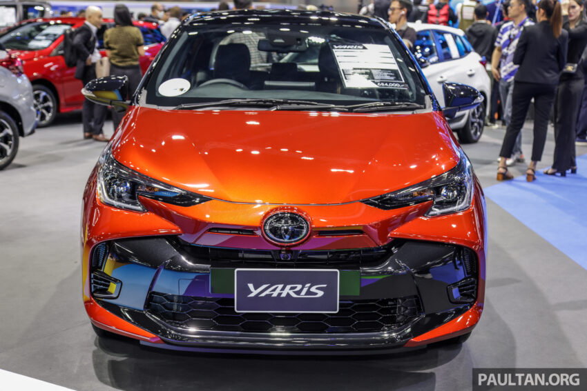 2023 Toyota Yaris 小改款泰国曼谷车展实拍, 没有大改款 213615