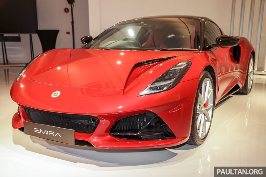 Lotus Emira 3.5 V6 正式量产版现身大马, 含税价格113万 211501