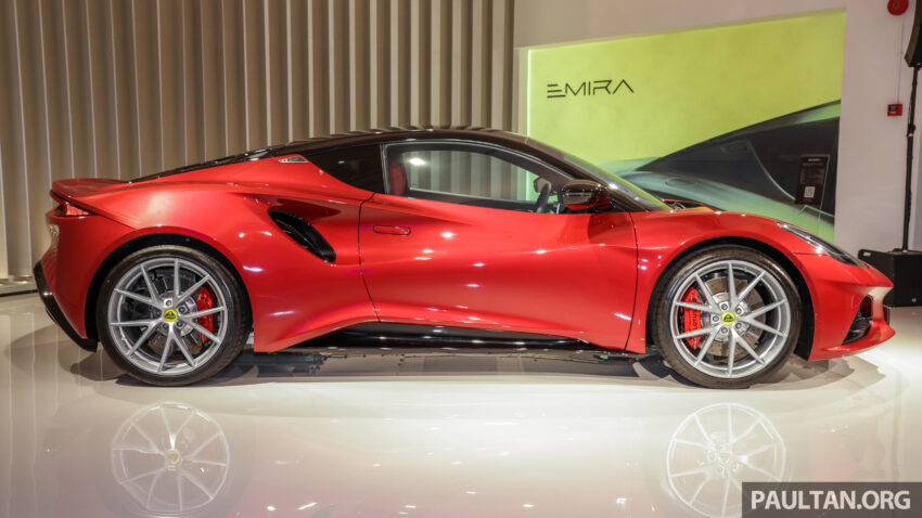 Lotus Emira 3.5 V6 正式量产版现身大马, 含税价格113万 211506