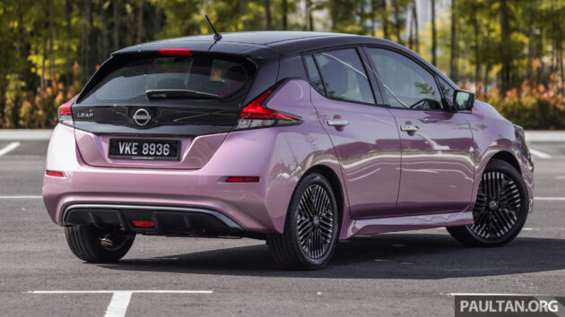 2023 Nissan Leaf 小改款本地新车预览, 仅提供标准续航版, 最长里程达可311公里, 支援50kW DC快充, 售价16.9万令吉