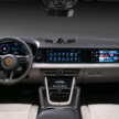 4月18日首发，2024 Porsche Cayenne 小改款内饰曝光