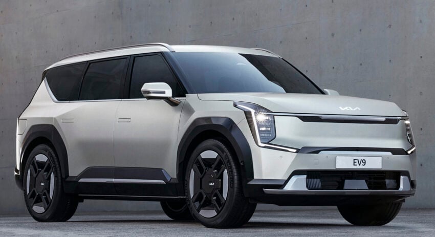 Kia EV9 全球首发, 旗舰三排七座大型纯电SUV, 月内亮相 212686