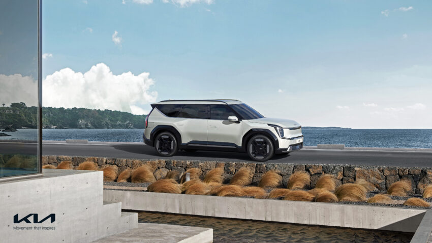 Kia EV9 全球首发, 旗舰三排七座大型纯电SUV, 月内亮相 212688