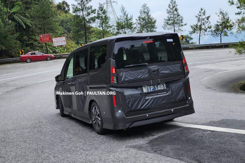 全新第六代 Nissan Serena 现身云顶山路, 正在进行路测? 213688